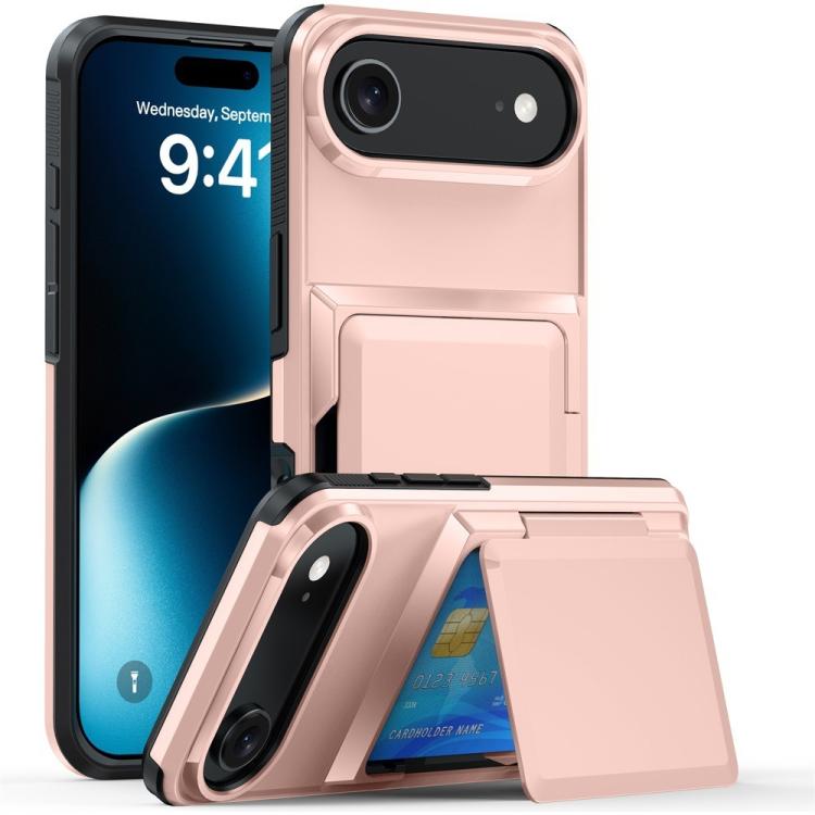 เคสโทรศัพท์ Kalebol แบบพับพร้อมที่ใส่บัตรกันกระแทก สำหรับ iPhone 17 Pro Max, สำหรับ iPhone 17 Pro, สำหรับ iPhone 17, สำหรับ iPhone Air, สำหรับ iPhone 16 Pro Max, สำหรับ iPhone 16 Pro, สำหรับ iPhone 16 Plus, สำหรับ iPhone 16