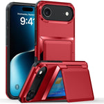 เคสโทรศัพท์ Kalebol แบบพับพร้อมที่ใส่บัตรกันกระแทก สำหรับ iPhone 17 Pro Max, สำหรับ iPhone 17 Pro, สำหรับ iPhone 17, สำหรับ iPhone Air, สำหรับ iPhone 16 Pro Max, สำหรับ iPhone 16 Pro, สำหรับ iPhone 16 Plus, สำหรับ iPhone 16