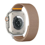 สายรัดนาฬิกาไนลอนยืดหยุ่นแบบห่วงเดี่ยวปรับได้ สำหรับ Apple Watch 46 มม. / 49 มม. / 45 มม. / 44 มม. สำหรับ Apple Watch 42 มม. / 41 มม. / 40 มม. / 38 มม.