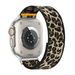 สายรัดนาฬิกาไนลอนยืดหยุ่นแบบห่วงเดี่ยวปรับได้ สำหรับ Apple Watch 46 มม. / 49 มม. / 45 มม. / 44 มม. สำหรับ Apple Watch 42 มม. / 41 มม. / 40 มม. / 38 มม.