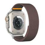 สายรัดนาฬิกาไนลอนยืดหยุ่นแบบห่วงเดี่ยวปรับได้ สำหรับ Apple Watch 46 มม. / 49 มม. / 45 มม. / 44 มม. สำหรับ Apple Watch 42 มม. / 41 มม. / 40 มม. / 38 มม.
