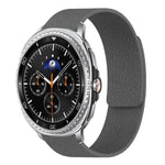 สายซิลิโคนแม่เหล็กนุ่มลายลิ้นจี่ สำหรับ Samsung Galaxy Watch Ultra 47mm / Ultra 2025, สำหรับ Samsung Galaxy Watch8 / 8 Classic