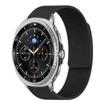 สายซิลิโคนแม่เหล็กนุ่มลายลิ้นจี่ สำหรับ Samsung Galaxy Watch Ultra 47mm / Ultra 2025, สำหรับ Samsung Galaxy Watch8 / 8 Classic
