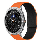 สายซิลิโคนแม่เหล็กนุ่มลายลิ้นจี่ สำหรับ Samsung Galaxy Watch Ultra 47mm / Ultra 2025, สำหรับ Samsung Galaxy Watch8 / 8 Classic