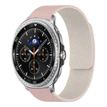 สายซิลิโคนแม่เหล็กนุ่มลายลิ้นจี่ สำหรับ Samsung Galaxy Watch Ultra 47mm / Ultra 2025, สำหรับ Samsung Galaxy Watch8 / 8 Classic
