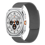 สายซิลิโคนแม่เหล็กนุ่มลายลิ้นจี่ สำหรับ Samsung Galaxy Watch Ultra 47mm / Ultra 2025, สำหรับ Samsung Galaxy Watch8 / 8 Classic
