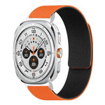 สายซิลิโคนแม่เหล็กนุ่มลายลิ้นจี่ สำหรับ Samsung Galaxy Watch Ultra 47mm / Ultra 2025, สำหรับ Samsung Galaxy Watch8 / 8 Classic