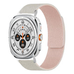 สายซิลิโคนแม่เหล็กนุ่มลายลิ้นจี่ สำหรับ Samsung Galaxy Watch Ultra 47mm / Ultra 2025, สำหรับ Samsung Galaxy Watch8 / 8 Classic