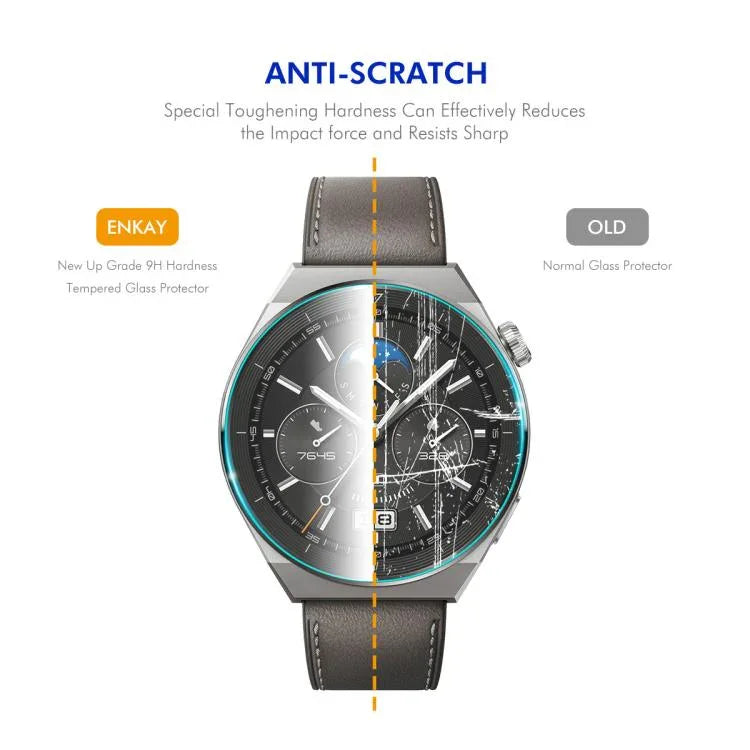 ฟิล์มกระจกนิรภัย 0.2 มม. 9H ENKAY สำหรับ Nothing CMF Watch 3 Pro