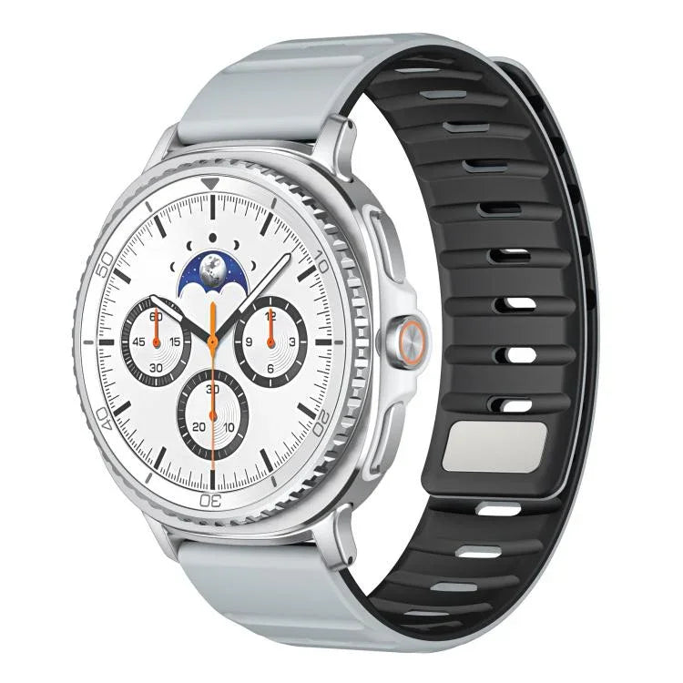 สายรัดนาฬิกาซิลิโคนแม่เหล็ก Norman สำหรับ Samsung Galaxy Watch8 / Watch8 Classic