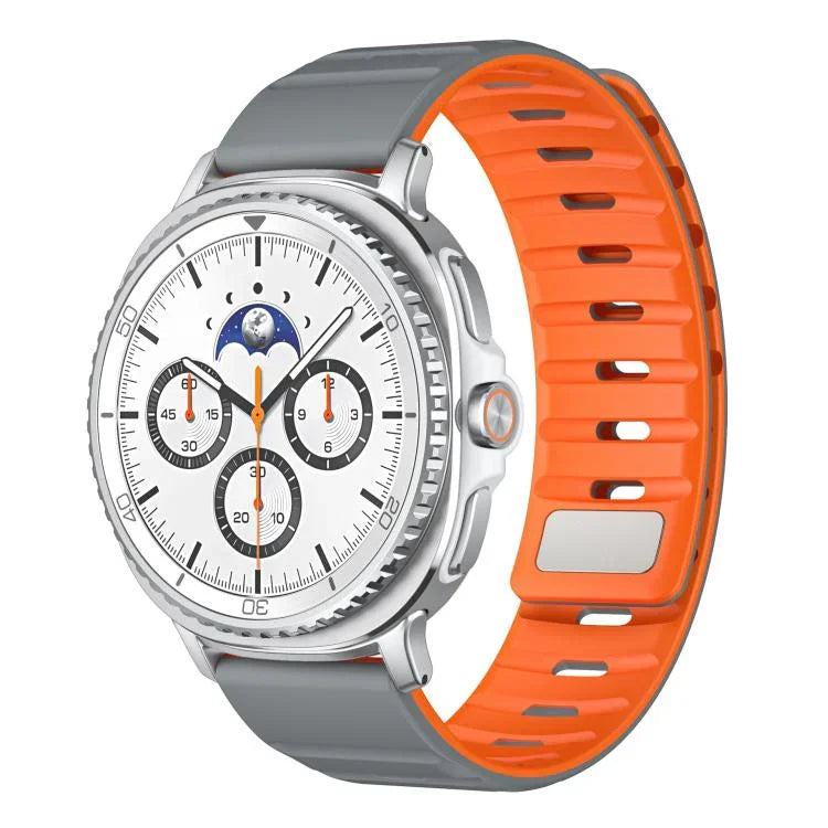 สายรัดนาฬิกาซิลิโคนแม่เหล็ก Norman สำหรับ Samsung Galaxy Watch8 / Watch8 Classic