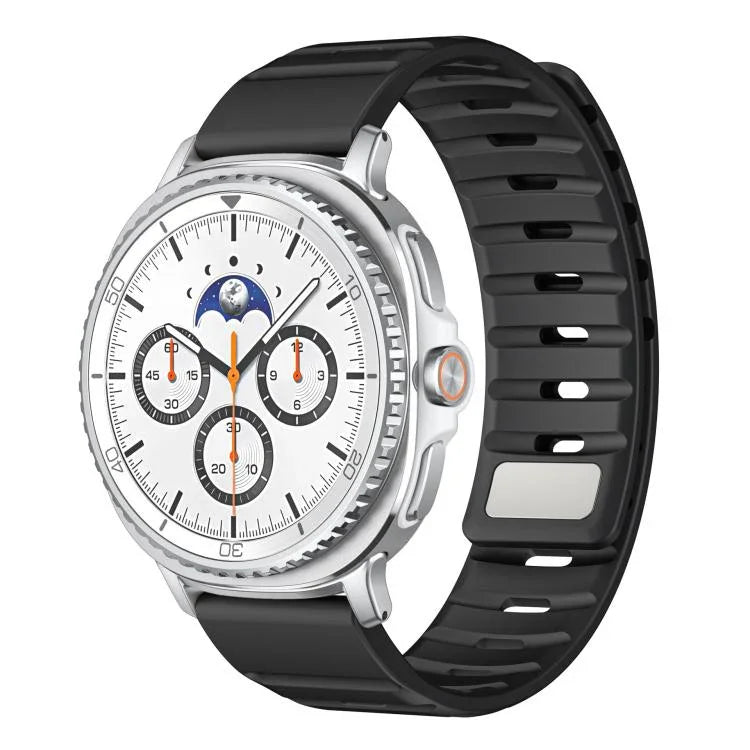 สายรัดนาฬิกาซิลิโคนแม่เหล็ก Norman สำหรับ Samsung Galaxy Watch8 / Watch8 Classic