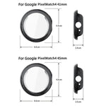 ฝาครอบนาฬิกา TPU ชุบไฟฟ้าคลุมเต็ม สำหรับ Google Pixel Watch4 45mm, สำหรับ Google Pixel Watch4 41mm