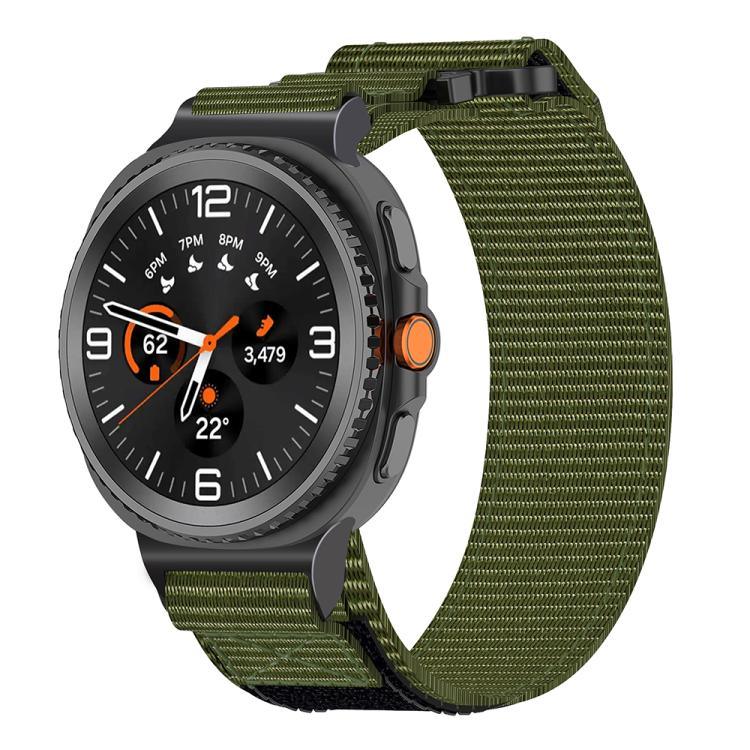 สายรัดนาฬิกานีลอนสองส่วนแบบตีนตุ๊กแก สำหรับ Samsung Galaxy Watch8 / Watch8 Classic