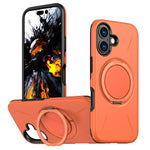 Kalebol ที่ยึดหมุนแม่เหล็ก MagSafe เคสโทรศัพท์ PC สำหรับ iPhone 16 Plus, สำหรับ iPhone 16, สำหรับ iPhone 15 Pro Max, สำหรับ iPhone 15 Pro, สำหรับ iPhone 15, สำหรับ iPhone 14