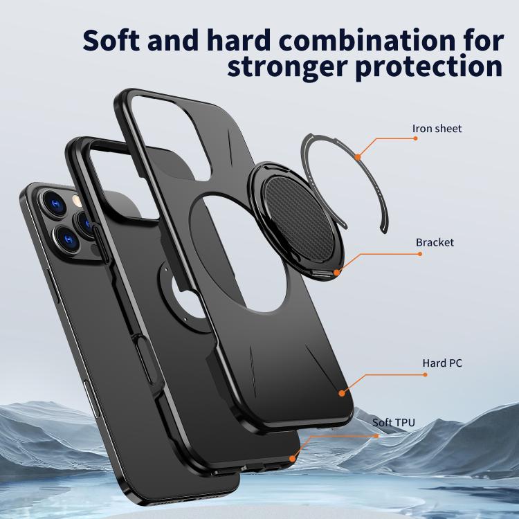 Kalebol ที่ยึดหมุนแม่เหล็ก MagSafe เคสโทรศัพท์ PC สำหรับ iPhone 14 Pro, สำหรับ iPhone 14 Pro Max, สำหรับ iPhone 13 Pro Max, สำหรับ iPhone 13 Pro, สำหรับ iPhone 13