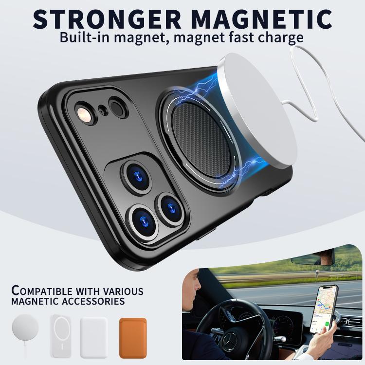 Kalebol ที่ยึดหมุนแม่เหล็ก MagSafe เคสโทรศัพท์ PC สำหรับ iPhone 17 Pro Max, สำหรับ iPhone 17 Pro, สำหรับ iPhone 17, สำหรับ iPhone Air, สำหรับ iPhone 16 Pro Max, สำหรับ iPhone 16 Pro
