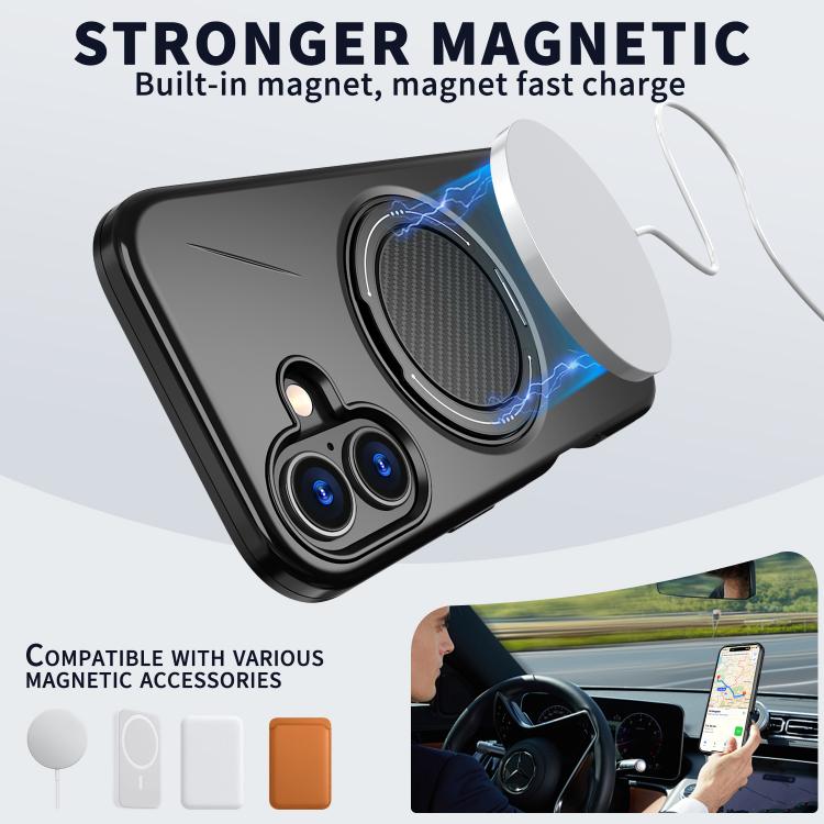 Kalebol ที่ยึดหมุนแม่เหล็ก MagSafe เคสโทรศัพท์ PC สำหรับ iPhone 16 Plus, สำหรับ iPhone 16, สำหรับ iPhone 15 Pro Max, สำหรับ iPhone 15 Pro, สำหรับ iPhone 15, สำหรับ iPhone 14
