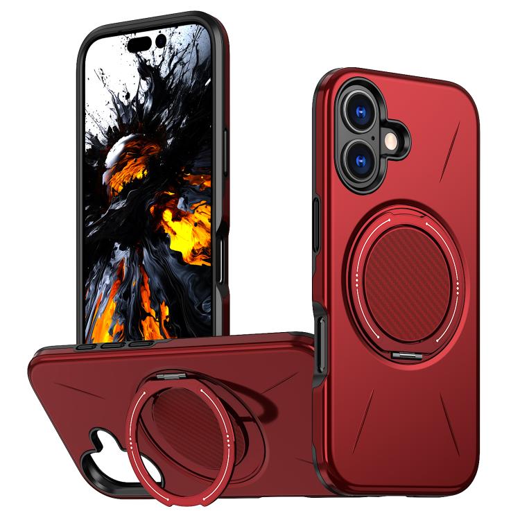 Kalebol ที่ยึดหมุนแม่เหล็ก MagSafe เคสโทรศัพท์ PC สำหรับ iPhone 16 Plus, สำหรับ iPhone 16, สำหรับ iPhone 15 Pro Max, สำหรับ iPhone 15 Pro, สำหรับ iPhone 15, สำหรับ iPhone 14