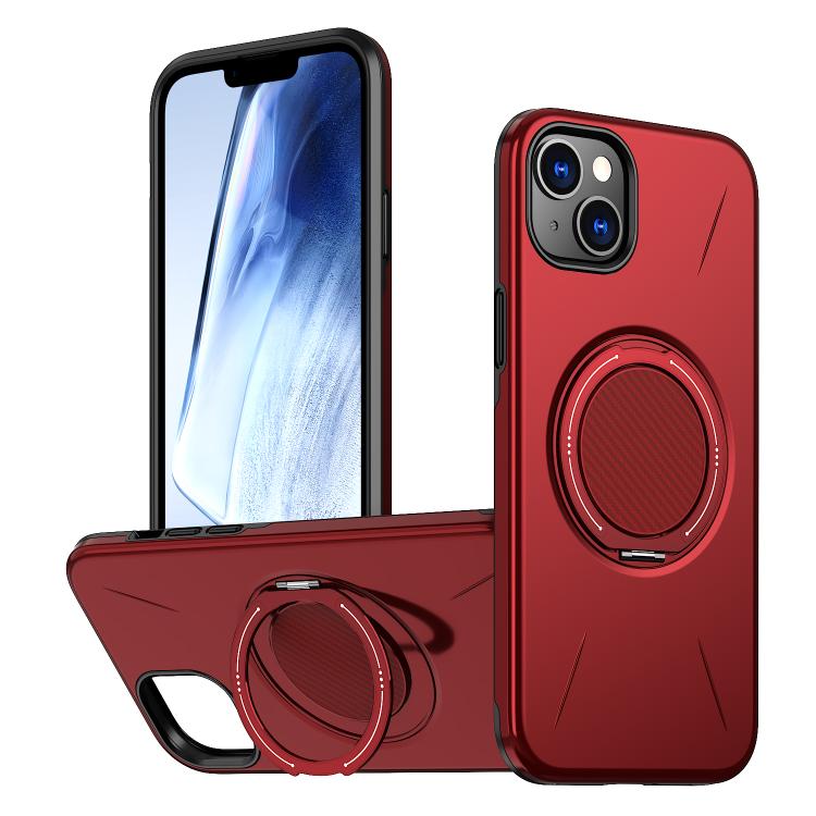 Kalebol ที่ยึดหมุนแม่เหล็ก MagSafe เคสโทรศัพท์ PC สำหรับ iPhone 16 Plus, สำหรับ iPhone 16, สำหรับ iPhone 15 Pro Max, สำหรับ iPhone 15 Pro, สำหรับ iPhone 15, สำหรับ iPhone 14