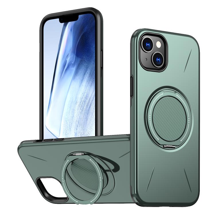 Kalebol ที่ยึดหมุนแม่เหล็ก MagSafe เคสโทรศัพท์ PC สำหรับ iPhone 16 Plus, สำหรับ iPhone 16, สำหรับ iPhone 15 Pro Max, สำหรับ iPhone 15 Pro, สำหรับ iPhone 15, สำหรับ iPhone 14