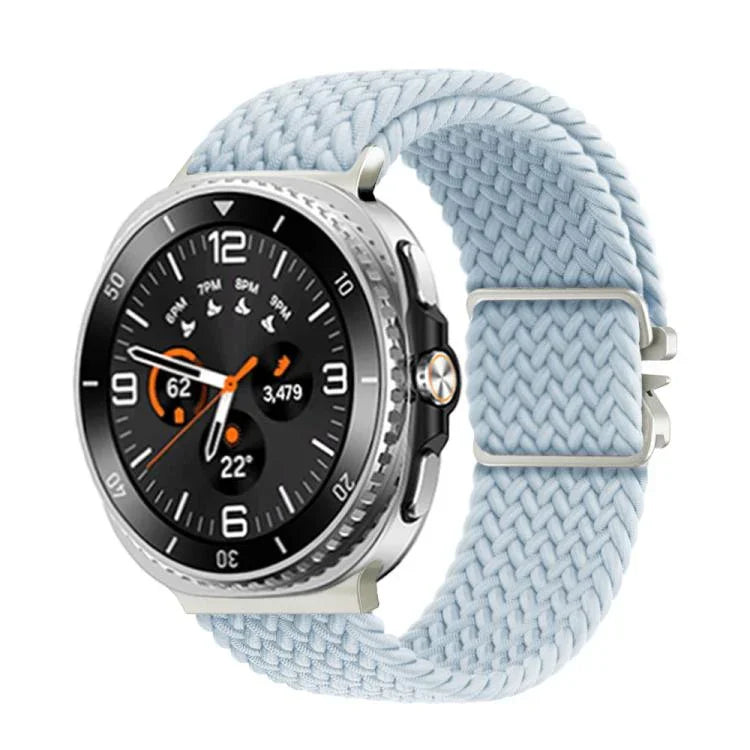สายรัดนาฬิกานีลอนถักพร้อมหัวเข็มขัดแบบร่มชูชีพ สำหรับ Samsung Galaxy Watch8 / Watch8 Classic