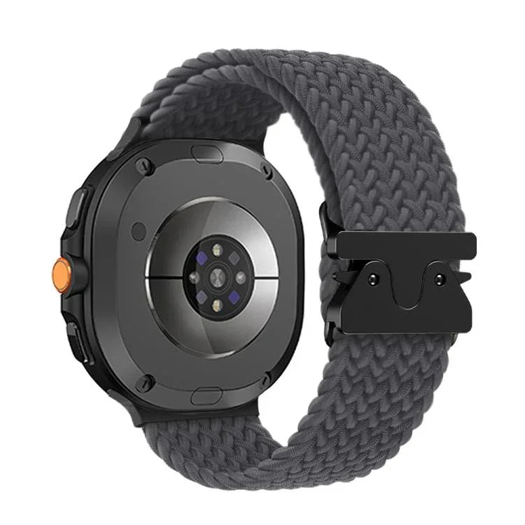 สายรัดนาฬิกานีลอนถักพร้อมหัวเข็มขัดแบบร่มชูชีพ สำหรับ Samsung Galaxy Watch8 / Watch8 Classic