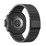 สายรัดนาฬิกาสแตนเลสหัวเข็มขัดนอร์แมนไม้ไผ่ สำหรับ Samsung Galaxy Watch8 / Watch8 Classic