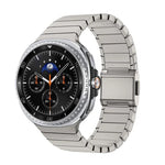สายรัดนาฬิกาสแตนเลสหัวเข็มขัดนอร์แมนไม้ไผ่ สำหรับ Samsung Galaxy Watch8 / Watch8 Classic