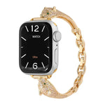สายรัดนาฬิกาหัวเสือดาวฝังซิริคอนทองแดง สำหรับ Apple Watch ขนาด 46 มม. / 49 มม. / 45 มม. / 44 มม., สำหรับ Apple Watch ขนาด 42 มม. / 41 มม. / 40 มม. / 38 มม.