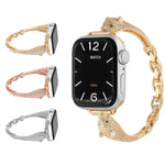 สายรัดนาฬิกาหัวเสือดาวฝังซิริคอนทองแดง สำหรับ Apple Watch ขนาด 46 มม. / 49 มม. / 45 มม. / 44 มม., สำหรับ Apple Watch ขนาด 42 มม. / 41 มม. / 40 มม. / 38 มม.