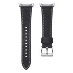 สายรัดนาฬิกาหนังลายลิ้นจี่สองด้าน สำหรับ Samsung Galaxy Watch8 / Watch8 Classic