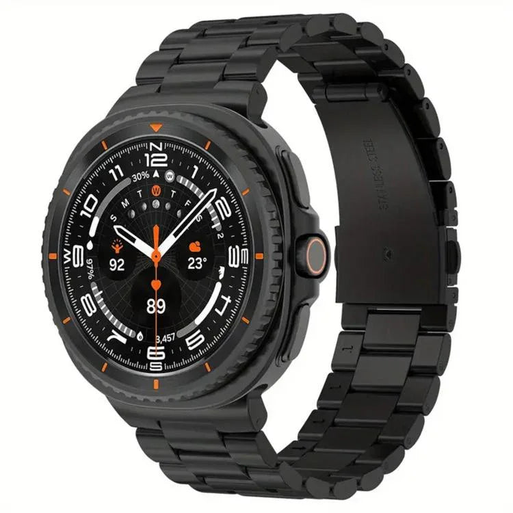 สายรัดนาฬิกาไทเทเนียมโลหะสามเม็ดแบบบูรณาการ สำหรับ Samsung Galaxy Watch8 / Watch8 Classic