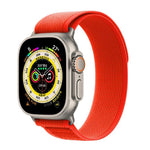 สายรัดนาฬิกาไนลอน Wild Path Loop พร้อมฟิล์มโค้ง 3D สำหรับ Apple Watch 6 / 5 / 4 / SE ขนาด 40 มม., สำหรับ Apple Watch Ultra / 2 ขนาด 49 มม., สำหรับ Apple Watch Series 9 / 8 / 7 ขนาด 45 มม.