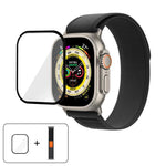 สายรัดนาฬิกาไนลอน Wild Path Loop พร้อมฟิล์มโค้ง 3D สำหรับ Apple Watch 6 / 5 / 4 / SE ขนาด 40 มม., สำหรับ Apple Watch Ultra / 2 ขนาด 49 มม., สำหรับ Apple Watch Series 9 / 8 / 7 ขนาด 45 มม.