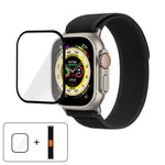 สายรัดนาฬิกาไนลอน Wild Path Loop พร้อมฟิล์มโค้ง 3D สำหรับ Apple Watch 6 / 5 / 4 / SE ขนาด 40 มม., สำหรับ Apple Watch Ultra / 2 ขนาด 49 มม., สำหรับ Apple Watch Series 9 / 8 / 7 ขนาด 45 มม.