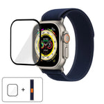 สายรัดนาฬิกาไนลอน Wild Path Loop พร้อมฟิล์มโค้ง 3D สำหรับ Apple Watch Series 9 / 8 / 7 ขนาด 41 มม., สำหรับ Apple Watch 3 / 2 / 1 ขนาด 38 มม., สำหรับ Apple Watch 3 / 2 / 1 ขนาด 42 มม.