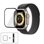 สายรัดนาฬิกาไนลอน Wild Path Loop พร้อมฟิล์มโค้ง 3D สำหรับ Apple Watch 6 / 5 / 4 / SE ขนาด 40 มม., สำหรับ Apple Watch Ultra / 2 ขนาด 49 มม., สำหรับ Apple Watch Series 9 / 8 / 7 ขนาด 45 มม.