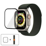 สายรัดนาฬิกาไนลอน Wild Path Loop พร้อมฟิล์มโค้ง 3D สำหรับ Apple Watch 6 / 5 / 4 / SE ขนาด 40 มม., สำหรับ Apple Watch Ultra / 2 ขนาด 49 มม., สำหรับ Apple Watch Series 9 / 8 / 7 ขนาด 45 มม.