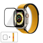 สายรัดนาฬิกาไนลอน Wild Path Loop พร้อมฟิล์มโค้ง 3D สำหรับ Apple Watch 6 / 5 / 4 / SE ขนาด 40 มม., สำหรับ Apple Watch Ultra / 2 ขนาด 49 มม., สำหรับ Apple Watch Series 9 / 8 / 7 ขนาด 45 มม.