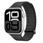 สายซิลิโคนแม่เหล็กรูปตัว I สำหรับ Apple Watch ขนาด 46 มม. / 49 มม. / 45 มม. / 44 มม., สำหรับ Apple Watch ขนาด 42 มม. / 41 มม. / 40 มม. / 38 มม.
