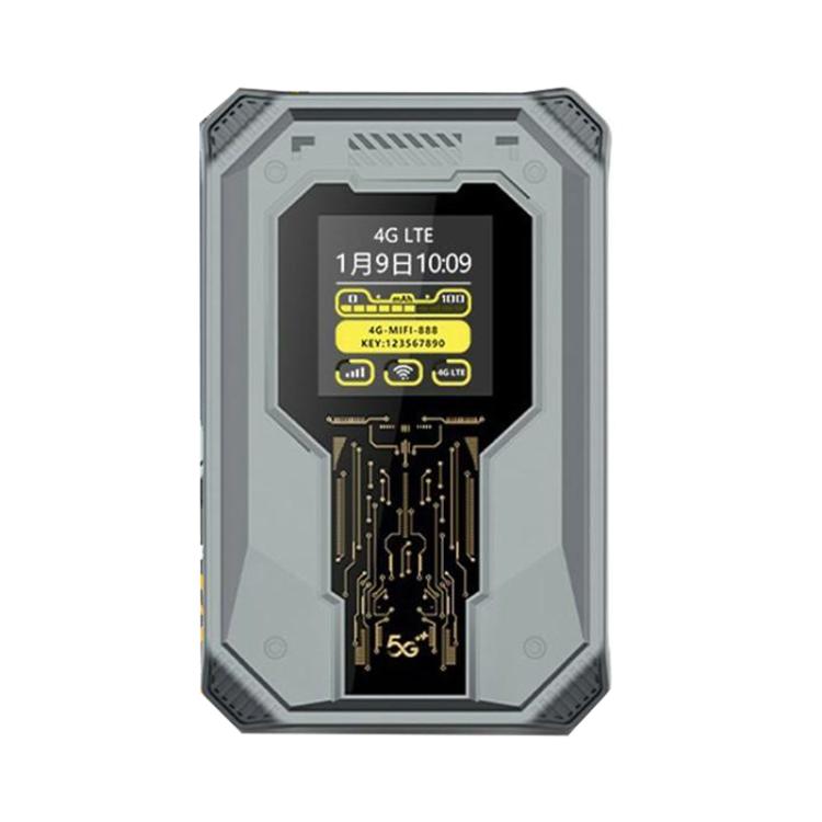 A50 รองรับอุปกรณ์ 8 เครื่อง เราเตอร์ไวไฟ 4G ซิมการ์ดแบบพกพา แสดงเวลาชาร์จได้, A50