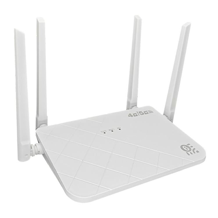 CP108 Home Office Internet Sharing Device WIFI 5G LTE 4G Router 300Mbps Wireless Hotspot, White, Black