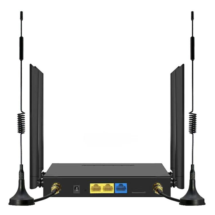 ED126-E พร้อมเสาอากาศดูดติดภายนอก 2 ตัว เราเตอร์ 4G LTE WiFi CPE เราเตอร์เครือข่ายไร้สาย ปลั๊ก US, ปลั๊ก EU