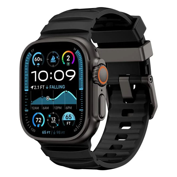 สายซิลิโคน Rock-Peak สำหรับ Apple Watch ขนาด 46 มม. / 49 มม. / 45 มม. / 44 มม.