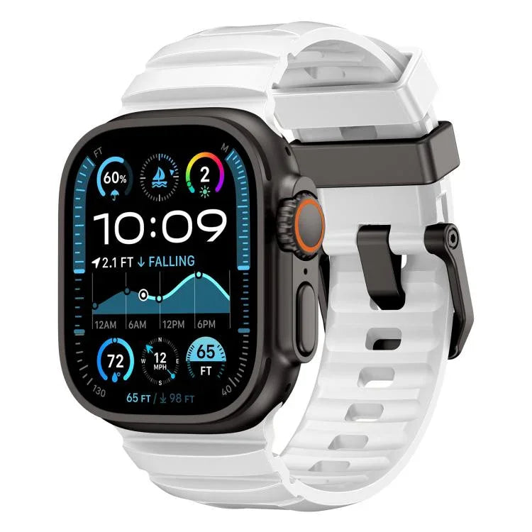 สายซิลิโคน Rock-Peak สำหรับ Apple Watch ขนาด 46 มม. / 49 มม. / 45 มม. / 44 มม.