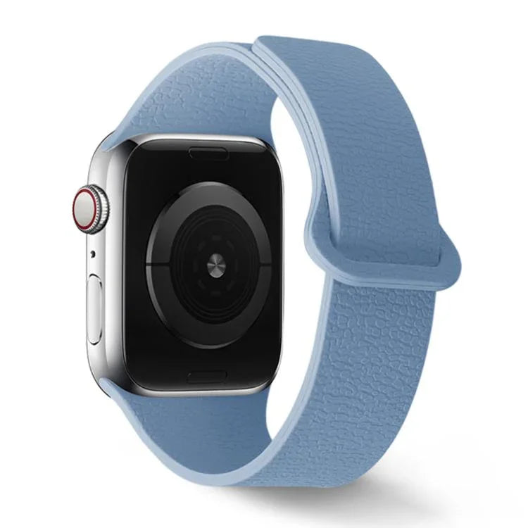 สายซิลิโคนแม่เหล็กลายลิ้นจี่ Wild Path Loop สำหรับ Apple Watch ขนาด 46 มม. / 49 มม. / 45 มม. / 44 มม., สำหรับ Apple Watch ขนาด 42 มม. / 41 มม. / 40 มม. / 38 มม.