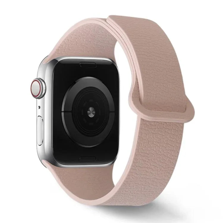 สายซิลิโคนแม่เหล็กลายลิ้นจี่ Wild Path Loop สำหรับ Apple Watch ขนาด 46 มม. / 49 มม. / 45 มม. / 44 มม., สำหรับ Apple Watch ขนาด 42 มม. / 41 มม. / 40 มม. / 38 มม.