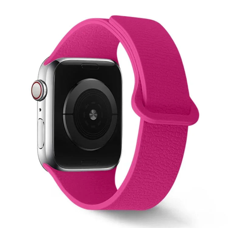 สายซิลิโคนแม่เหล็กลายลิ้นจี่ Wild Path Loop สำหรับ Apple Watch ขนาด 46 มม. / 49 มม. / 45 มม. / 44 มม., สำหรับ Apple Watch ขนาด 42 มม. / 41 มม. / 40 มม. / 38 มม.