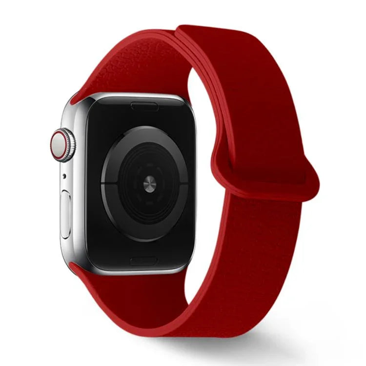 สายซิลิโคนแม่เหล็กลายลิ้นจี่ Wild Path Loop สำหรับ Apple Watch ขนาด 46 มม. / 49 มม. / 45 มม. / 44 มม., สำหรับ Apple Watch ขนาด 42 มม. / 41 มม. / 40 มม. / 38 มม.